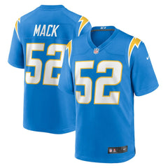 Khalil Mack Los Angeles Chargers Game Jersey - Powder Blue - Nike