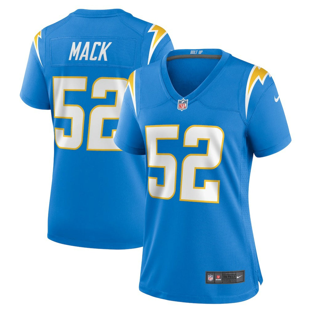 Khalil Mack Los Angeles Chargers Women's Player Jersey - Powder Blue - Nike