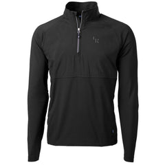 Colorado Rockies Cutter & Buck Adapt Eco Knit Hybrid Recycled Quarter-Zip Pullover Jacket Outlet