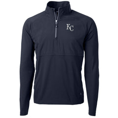 Kansas City Royals Cutter & Buck Adapt Eco Knit Hybrid Recycled Quarter-Zip Pullover Jacket Near Me
