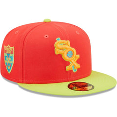 Chicago White Sox New Era Lava Highlighter Combo 59FIFTY Fitted Hat Outlet