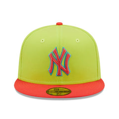 New York Yankees New Era Cyber Highlighter 59FIFTY Fitted Hat Discount