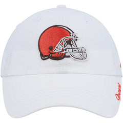 Cleveland Browns '47 Women's Miata Logo Clean Up Adjustable Hat - White - 47 brand