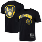 Milwaukee Brewers Pro Standard Taping T-Shirt Sale