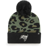 Tampa Bay Buccaneers '47 Women's Bagheera Cuffed Knit Hat with Pom - Green/Black - 47 brand