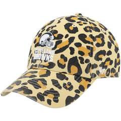 Cleveland Browns '47 Women's Bagheera Clean Up Allover Adjustable Hat - Tan - 47 brand