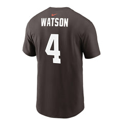 Deshaun Watson Cleveland Browns Player Name & Number T-Shirt - Brown - Nike