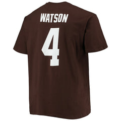 Deshaun Watson Cleveland Browns Big & Tall Player Name & Number T-Shirt - Brown - Fanatics