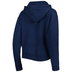 Tennessee Titans '47 Women's Color Rise Kennedy Notch Neck Pullover Hoodie - Navy - 47 brand