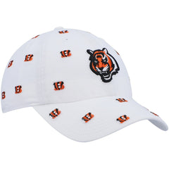 Cincinnati Bengals '47 Women's Confetti Clean Up Adjustable Hat - White - 47 brand