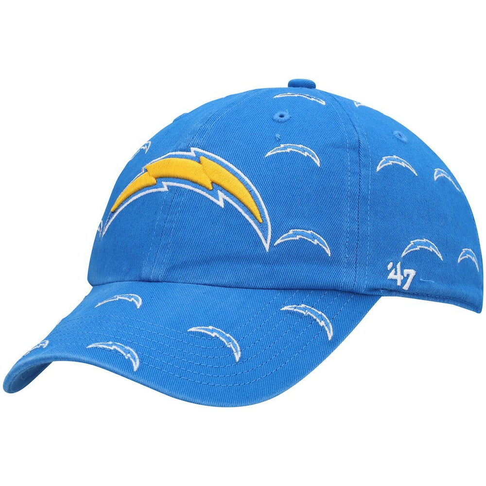 Los Angeles Chargers '47 Women's Confetti Clean Up Adjustable Hat - Powder Blue - 47 brand