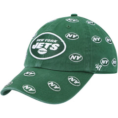 New York Jets '47 Women's Confetti Clean Up Adjustable Hat - Green - 47 brand