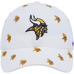 Minnesota Vikings '47 Women's Confetti Clean Up Adjustable Hat - White - 47 brand
