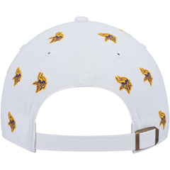 Minnesota Vikings '47 Women's Confetti Clean Up Adjustable Hat - White - 47 brand