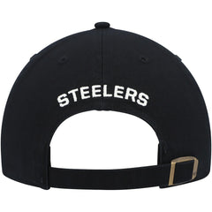 Pittsburgh Steelers '47 Women's Finley Clean Up Adjustable Hat - Black - 47 brand