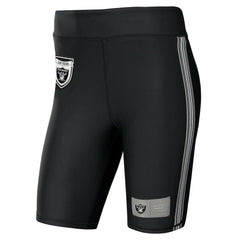 Las Vegas Raiders WEAR by Erin Andrews Women's Biker Shorts - Black - NFL