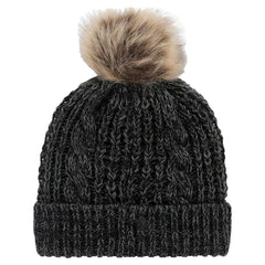 Cincinnati Bengals '47 Women's Meeko Cuffed Knit Hat with Pom - Black - 47 brand