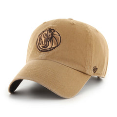 47 brand Dallas Mavericks '47 Ballpark Clean Up Adjustable Hat Tan