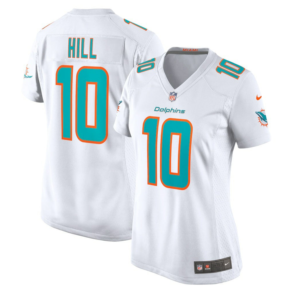 Tyreek Hill Miami Dolphins Women's Player Jersey - White - Nike
