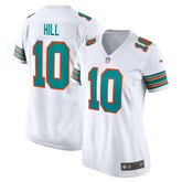 Tyreek Hill Miami Dolphins Women's Game Jersey - White - Nike