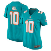 Tyreek Hill Miami Dolphins Women's Player Jersey - Aqua - Nike