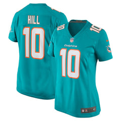 Tyreek Hill Miami Dolphins Women's Player Jersey - Aqua - Nike