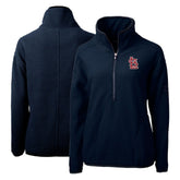 St. Louis Cardinals Cutter & Buck Women's Cascade Eco Sherpa Fleece Quarter-Zip Pullover Jacket Discount