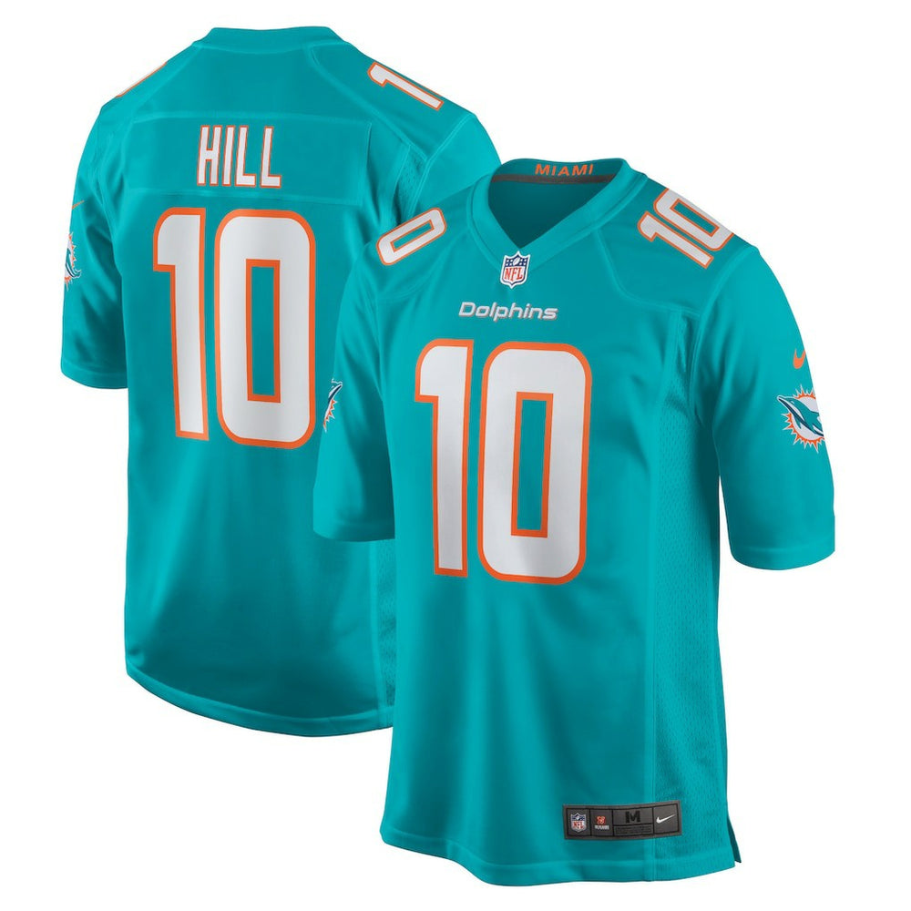 Tyreek Hill Miami Dolphins Youth Game Jersey - Aqua - Nike