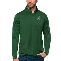 Dallas Stars Antigua Tribute Quarter-Zip Pullover Top - Forest Green | NHL online