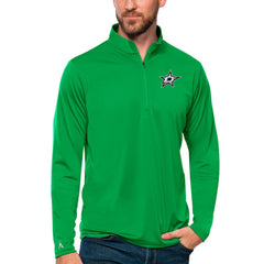 Dallas Stars Antigua Tribute Quarter-Zip Pullover Top - Kelly Green | NHL on sale