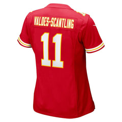 Marquez Valdes-Scantling Kansas City Chiefs Women's Game Jersey - Red - Nike