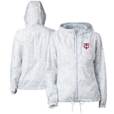 Minnesota Twins Columbia Women's Flash Forward Full-Zip Windbreaker Jacket for sale