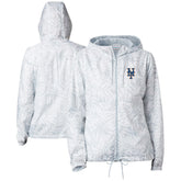 New York Mets Columbia Women's Flash Forward Full-Zip Windbreaker Jacket Discount
