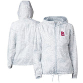 St. Louis Cardinals Columbia Women's Flash Forward Full-Zip Windbreaker Jacket Outlet