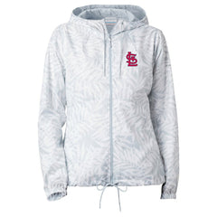 St. Louis Cardinals Columbia Women's Flash Forward Full-Zip Windbreaker Jacket Outlet