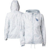 Tampa Bay Rays Columbia Women's Flash Forward Full-Zip Windbreaker Jacket Online