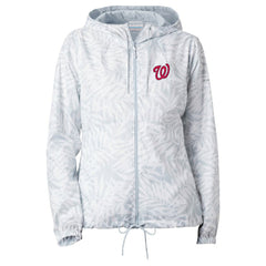 Washington Nationals Columbia Women's Flash Forward Full-Zip Windbreaker Jacket Online