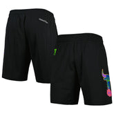 Mitchell & Ness Chicago Bulls Hardwood Classics Color Bomb Energy Shorts Black