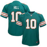 Tyreek Hill Miami Dolphins Youth Game Jersey - Aqua - Nike