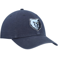 47 brand Memphis Grizzlies '47 Core Logo Clean Up Adjustable Hat Navy