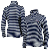 Tennessee Titans Vineyard Vines Women's Sankaty Shep Half-Zip Pullover Top - Navy - NFL
