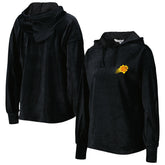 Phoenix Suns Touch Women's End Line Velour Pullover Hoodie Black