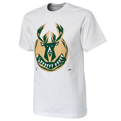 Milwaukee Bucks NBA x Naturel No Caller ID T-Shirt White