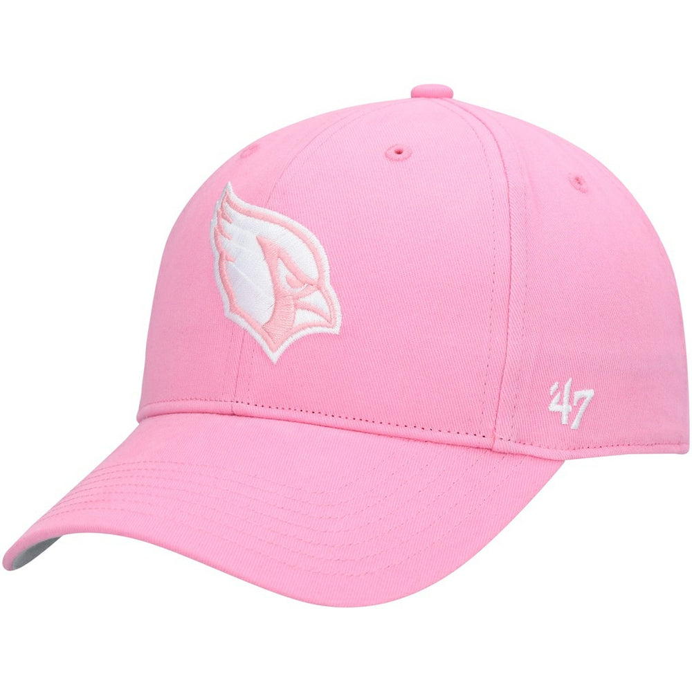 Arizona Cardinals '47 Girls Youth Rose MVP Adjustable Hat - Pink - 47 brand