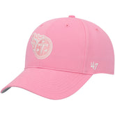 Tennessee Titans '47 Girls Youth Rose MVP Adjustable Hat - Pink - 47 brand