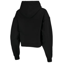 Phoenix Suns Lusso Women's Layla World Tour Cropped Pullover Hoodie Black