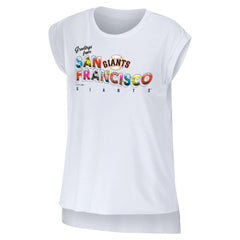 San Francisco Giants WEAR by Erin Andrews Women's Greetings From T-Shirt for sale