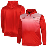 Cincinnati Reds Fade Sublimated Fleece Pullover Hoodie Discount