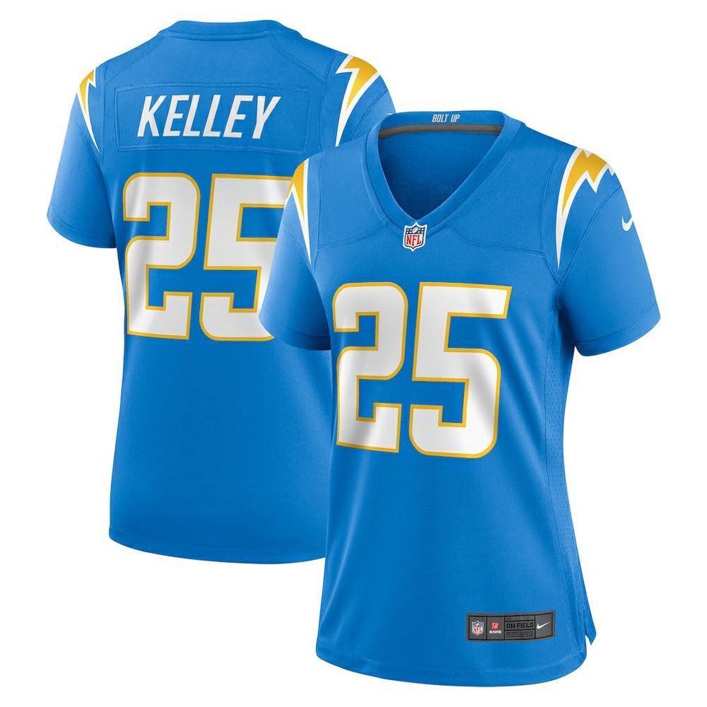 Joshua Kelley Los Angeles Chargers Women's Player Game Jersey - Powder Blue - Nike