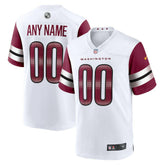Washington Commanders Game Custom Player Jersey - White - Nike